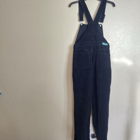 Empyre Suzie Black Corduroy Overalls Sz S - Picture 9 of 11